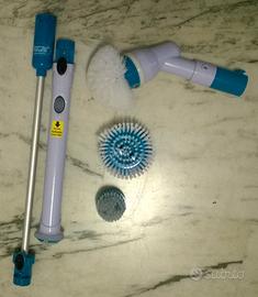 Spazzole Pulizia aBatteria Hurricane Spin Scrubber