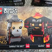 Lego brickheadz 40631 Gandalf il grigio & Balrog