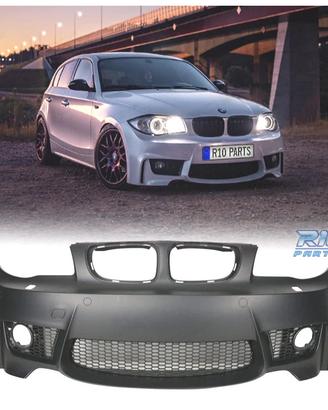 PARAURTI ANTERIORE BMW E87 E82 E81 E88 LOOK 1M PDC