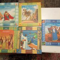 Collezione 5 libri storie della Bibbia per bambini