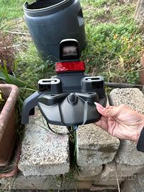 Porta targa originale Yamaha + frecce