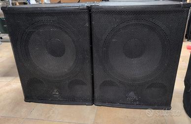 Behringer B1800XP COPPIA Sub