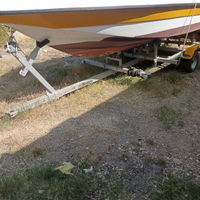 Barca con carrello omologato