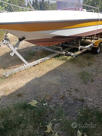 Barca con carrello omologato