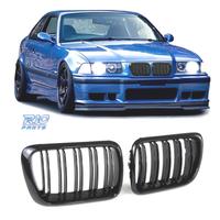 GRIGLIA DOPPIA BMW E36 91-96 NERO LUCIDO