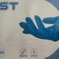 200 GUANTI NITRILE XL BLU