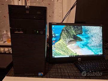 PC Fisso HP/SSD 500GB/Windows 10 Pro