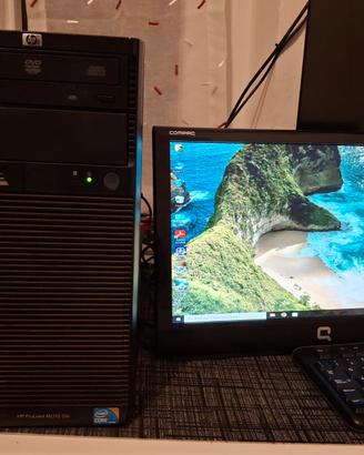 PC Fisso HP/SSD 500GB/Windows 10 Pro