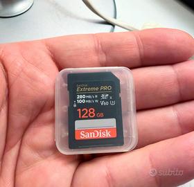 Scheda SanDisk Extreme PRO 128GB SDXC V60