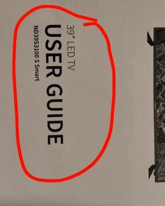 Smart TV. 39 pollici.