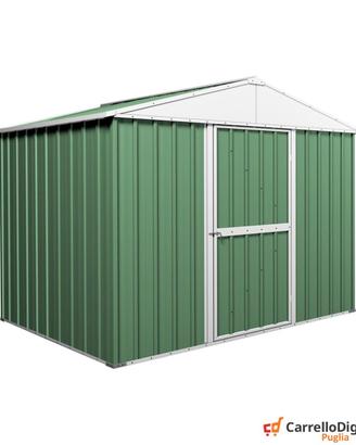 Box baracca lamiera Acciaio 275x175cm verde