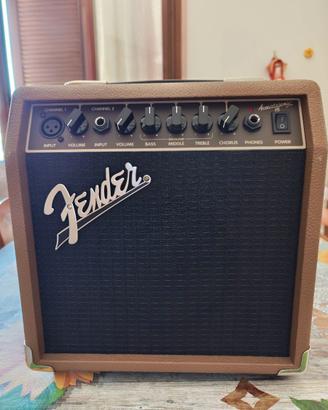 Amplificatore chitarra fender acoustasonic 15