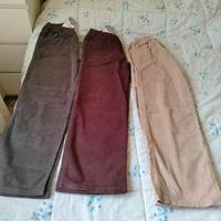 Set Pantaloni velluto costine  bambino 12 amni