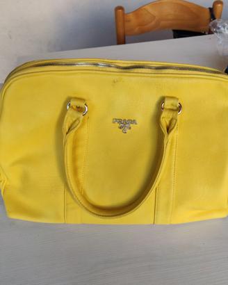 Borsa Prada gialla
