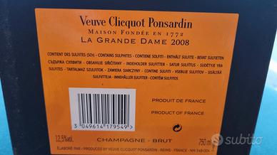 la grande dame champagne 2008