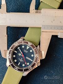 orologio Citizen diver 6100 vintage 