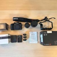 Panasonic Gh5 vlog+ 16mm 1.4 sigma +25  mm lumix