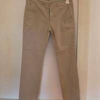 Pantaloni Sorbino Tg. 46 Beige Cotone Estivi