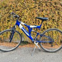 Mountain bike biammortizzata