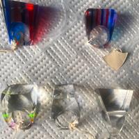 Set 5 anelli in policarbonato