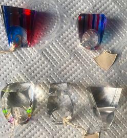 Set 5 anelli in policarbonato