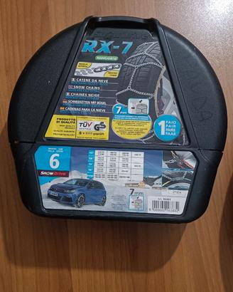 Catene da neve RX-7 Taglia 6, come nuove