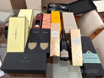 Champagne, spumanti e vino