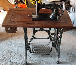 macchina per cucire primi del '900
