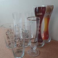 Set 9 bicchieri birra