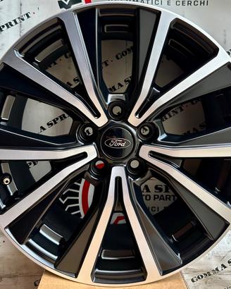 4 CERCHI IN LEGA ORIGINALI RAGGIO 17 FORD PUMA