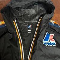 K-WAY X  Kappa 12anni con cappuccio