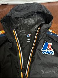 K-WAY X  Kappa 12anni con cappuccio