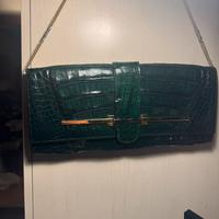 Borsa in pelle di coccodrillo