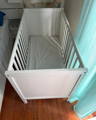 Culla lettino SUNDVIK ikea bianca