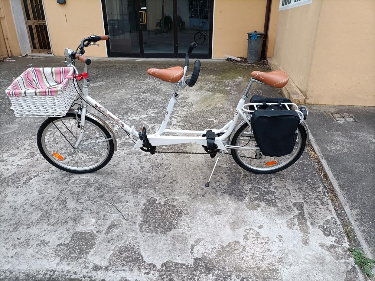 Casadei Bibici Tandem Elettrico Bicicletta Pieghevole Tandem