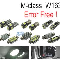 KIT 16 LAMPADE LED INTERNE PER MERCEDES CLASSE M W