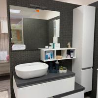 MOBILE BAGNO 90 CM SFALSATO - DOLOMITE   - 1 CASSE