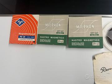 5 nastri per registratore a bobine