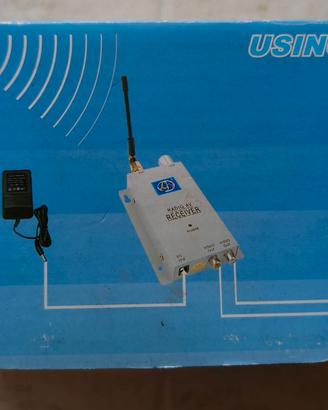 Telecamera AV con ricevitore