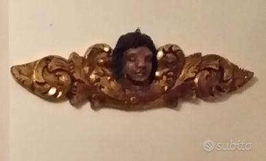 Fregio in legno dorato