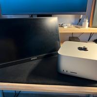 Mac Studio M1 Max 32GB RAM+Monitor Arzopa Full HD