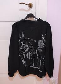 maglione nero taglia M