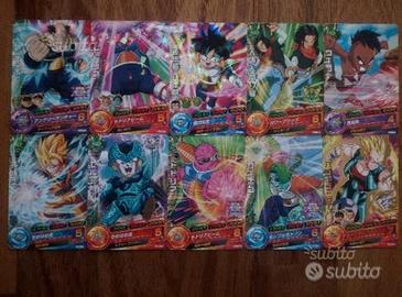 Carte Dragon Ball Heroes originali dal Giappone