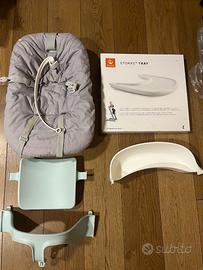 Kit Stokke Tripp Trapp Soft Mint: Baby Set + Tray