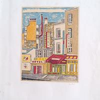 Litografia di Orfeo Tamburi