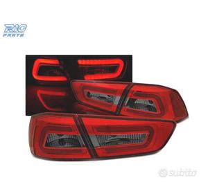 FANALI MITSUBISHI LANCER 8 SEDAN 08-11 BAR LED ROS