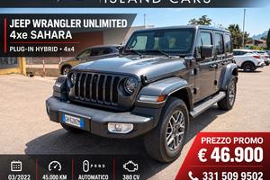 Jeep Wrangler Unlimited 2.0 PHEV ATX 4xe Sahara