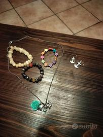 Lotto di bigiotteria mista