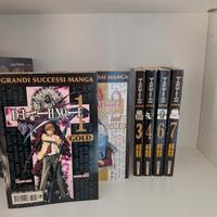 Manga Death Note edizione Gold num. 1-2-3-4 e 6
