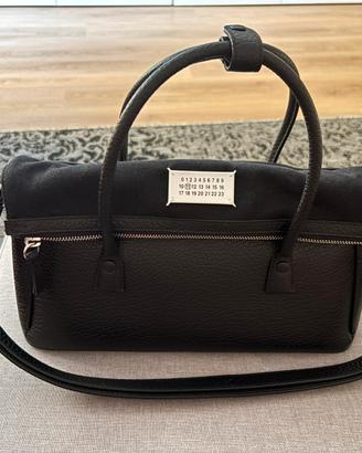 maison margiela 5ac east west in pelle nera